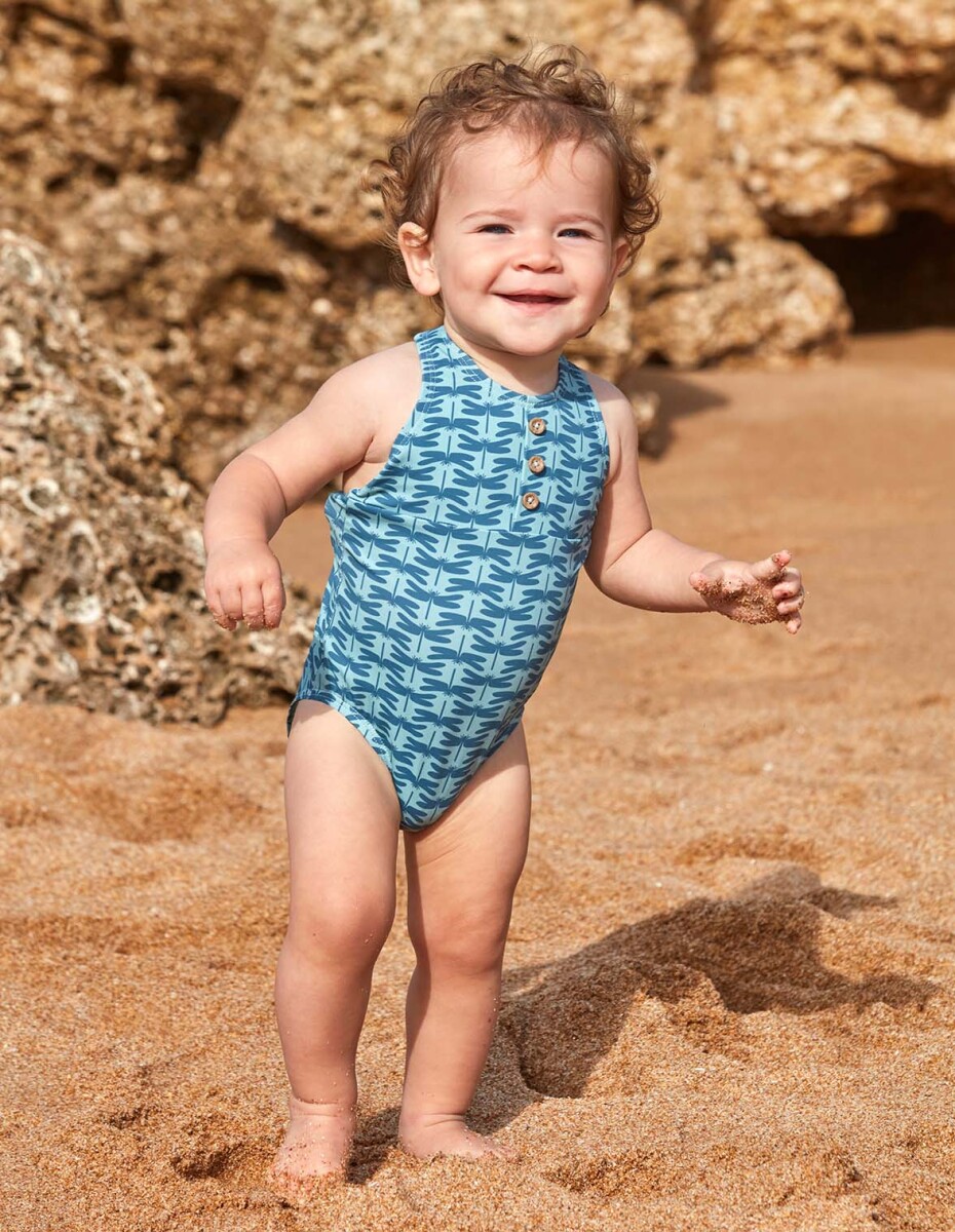 Bañador De Libelulas - Verde 