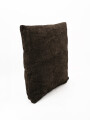 ALMOHADON VELOUR DOBLE CARA MARRON