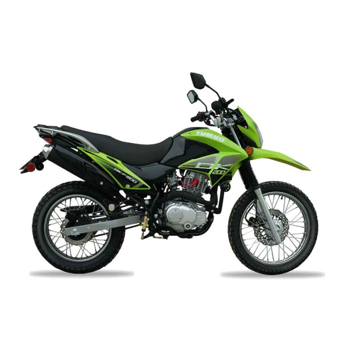 Moto Yumbo Enduro Dk 200f Ii - Verde 