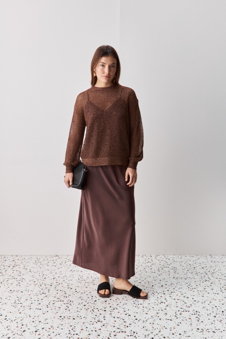 SWEATER ELISA Chocolate