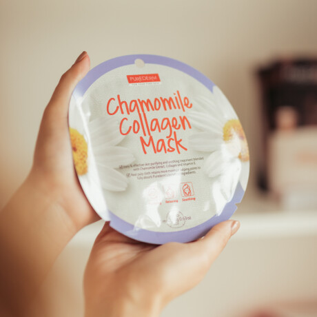 Mascarilla Facial Purederm Chamommile Collagen Mask 1 Unidad Mascarilla Facial Purederm Chamommile Collagen Mask 1 Unidad