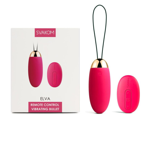 Huevo Vibrador con Control Remoto USB Elva Huevo Vibrador con Control Remoto USB Elva
