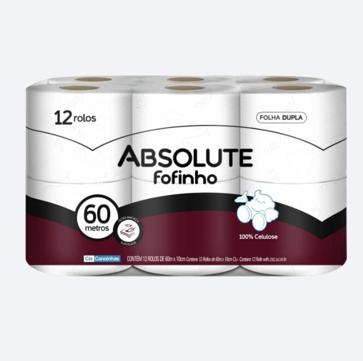 Papel Higienico Fofinho Doble Hoja 12x60mts 