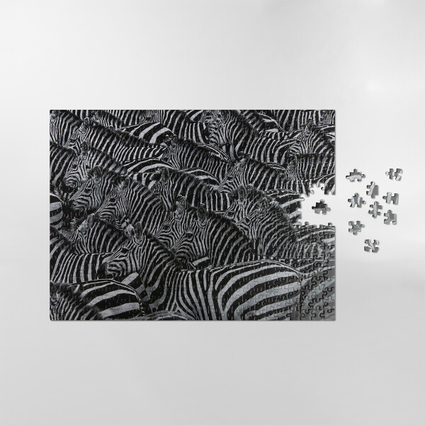 PUZZLE WILDLIFE NEGRO - UNICO