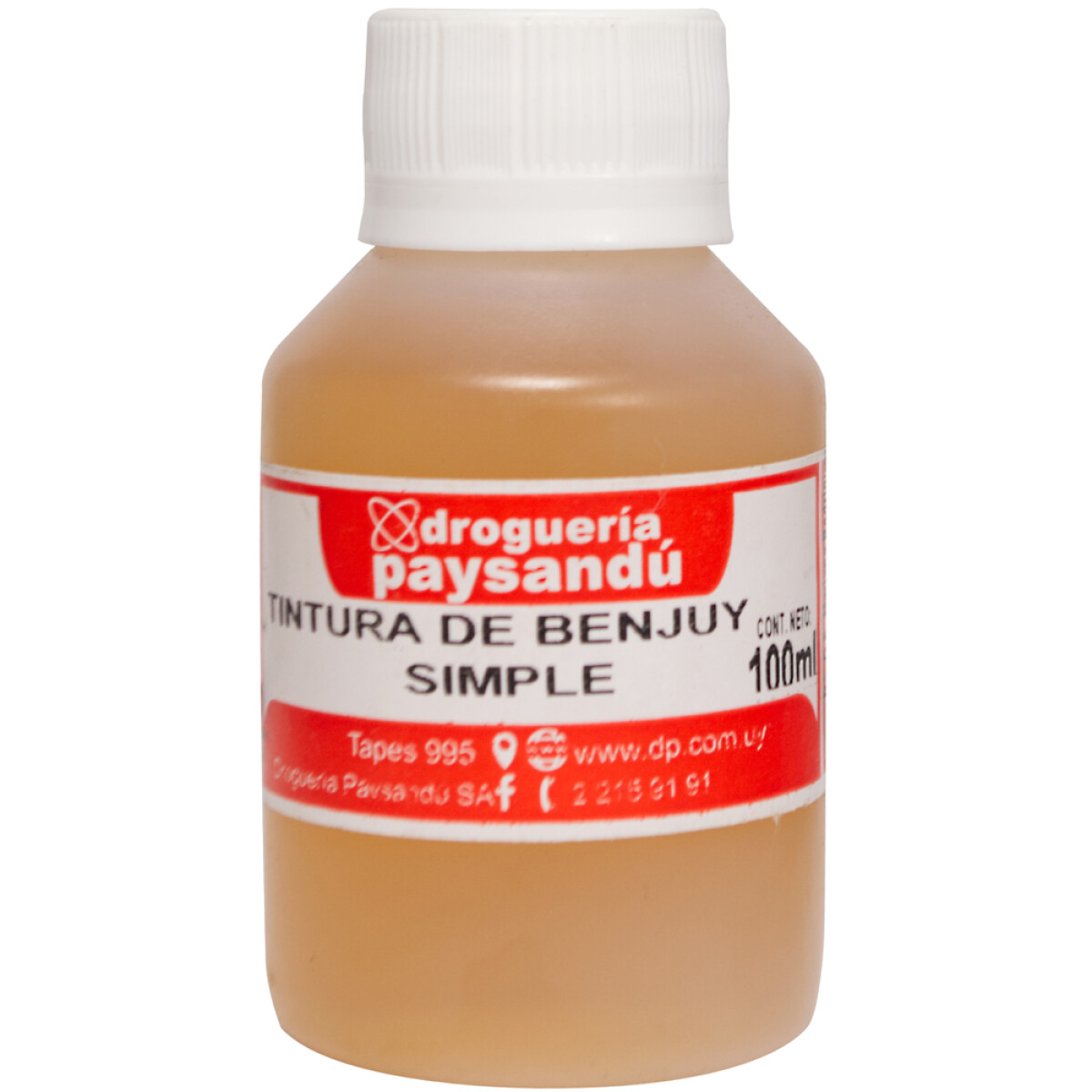 Tintura de Benjuy Simple - 100 mL 