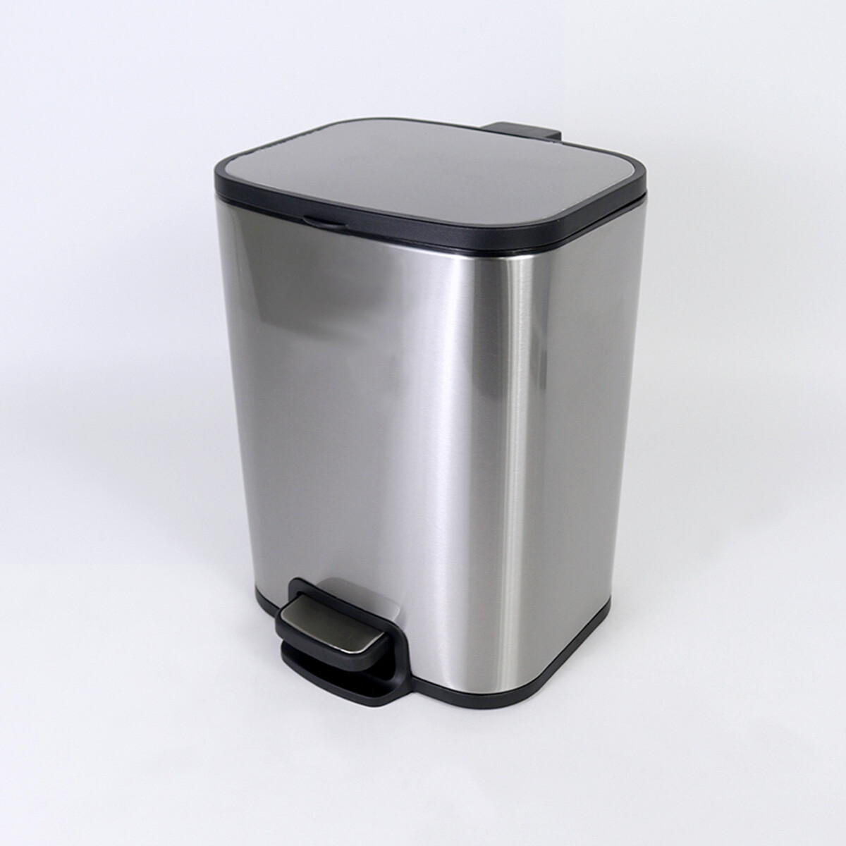 BASURERO INOX C/PEDAL 10LTS 