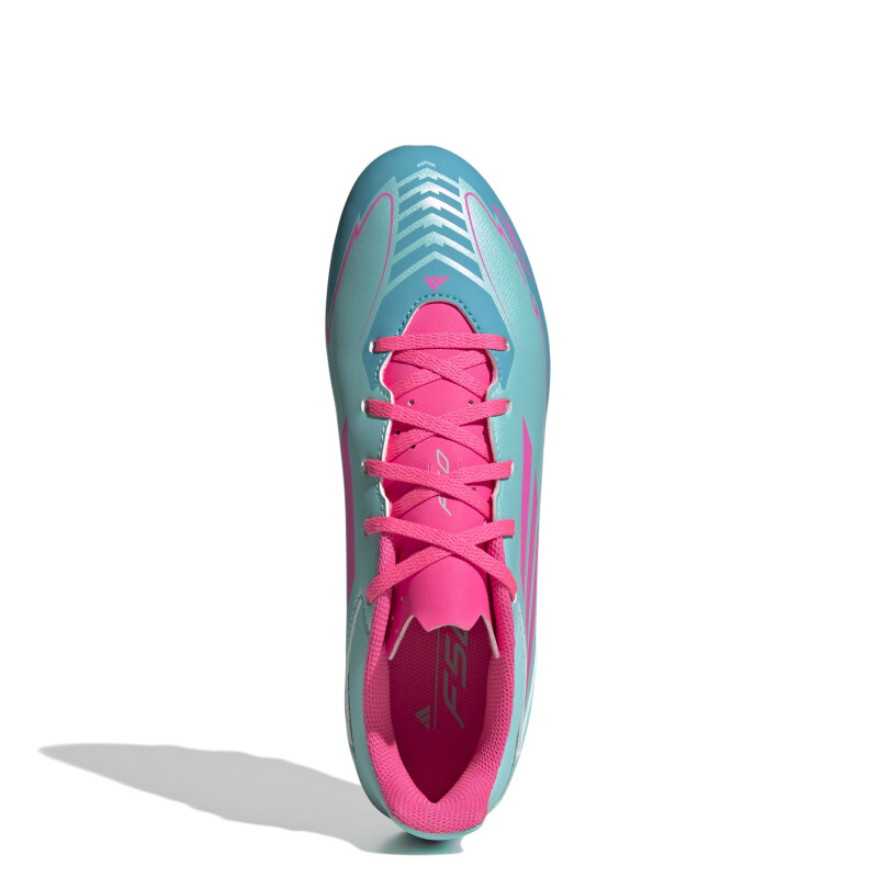 Championes Unisex Adidas Futbol 11 F50 Club Messi Verde Agua - Rosado - Cian