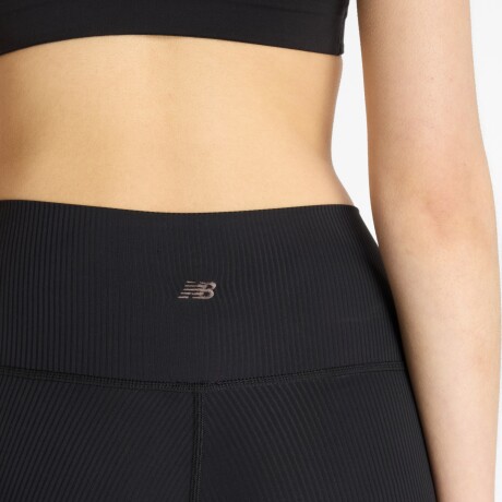 Calza New Balance de Dama - Ribbed High Rise 27" - WP53152BK BLACK