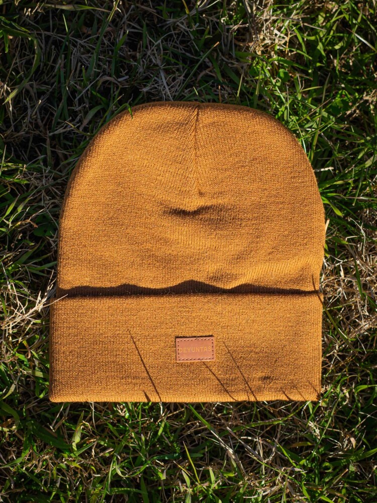 Gorro tejido Beige