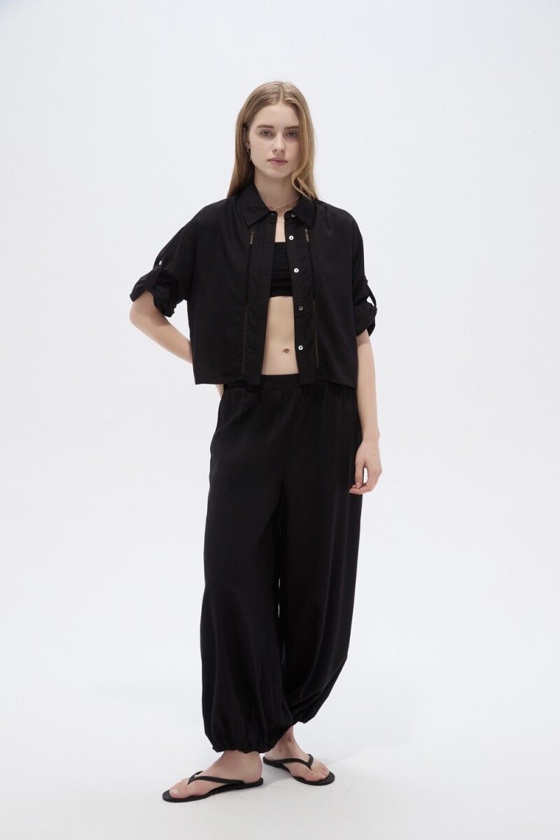 Camisa Rola - Negro 