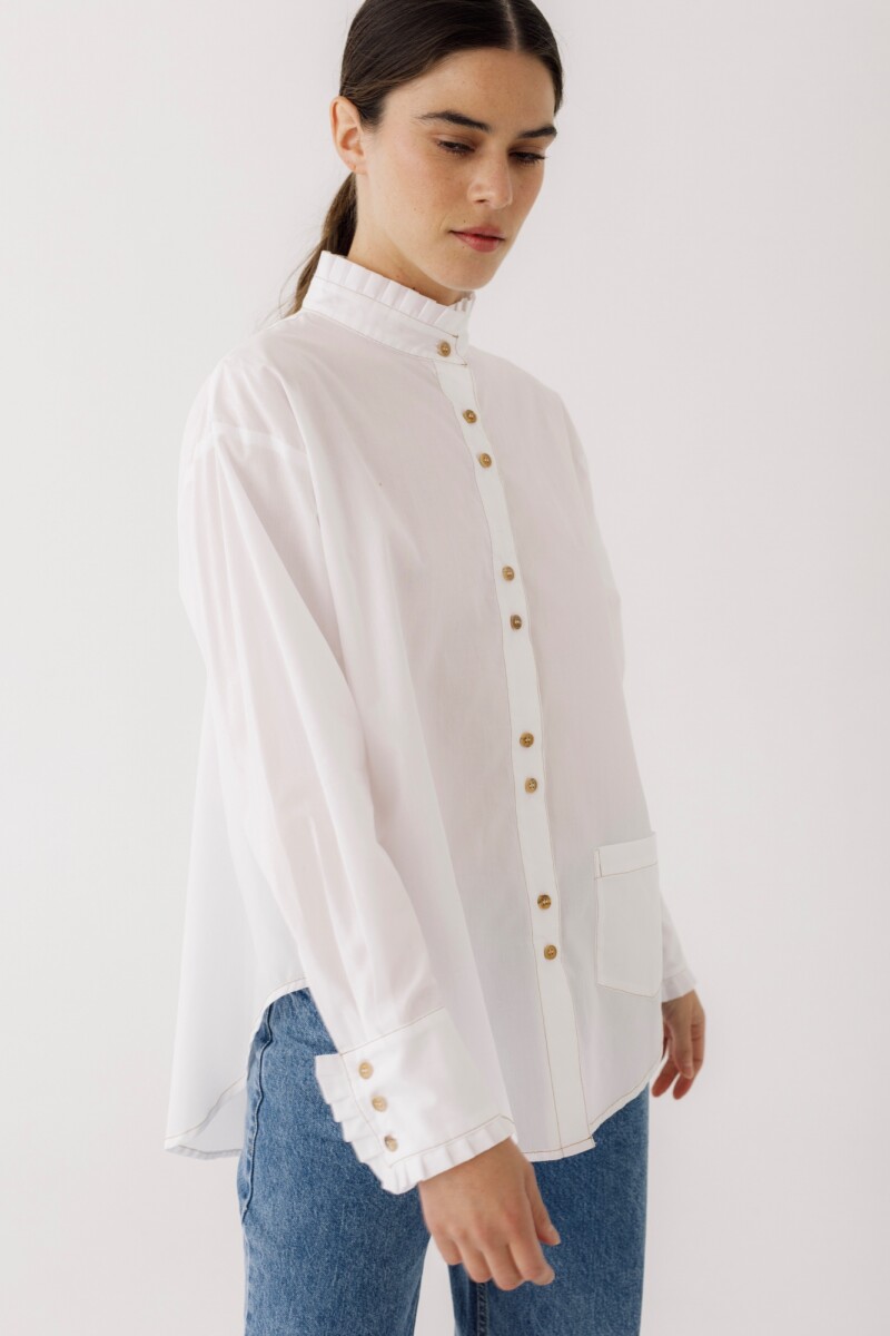 CAMISA OTA POPLIN Blanco