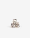 Broche Strass Broche De Hoja - Plateado