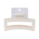 Pinza de cabello XL blanco