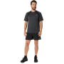 Polos Running Road SS Top Hombre Performance Black