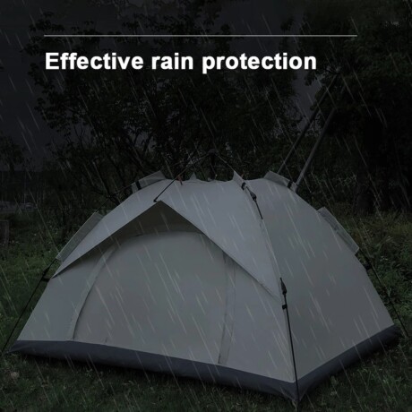 Carpa automática 2 personas Crema
