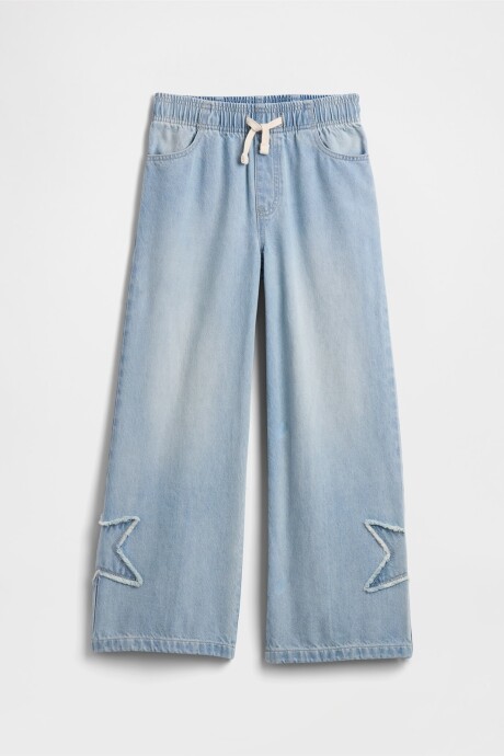 Jean Easy Niña Light Wash