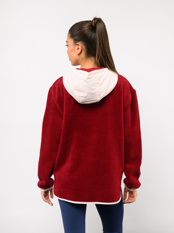 Buzo Polar Medio Cierre Ámbar Nacional Oficial Mujer 00w