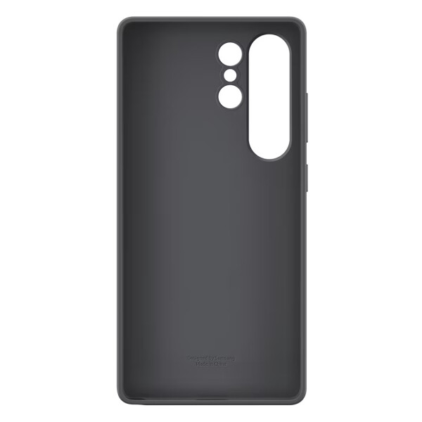 Protector Samsung S25 Ultra Silicone Case NEGRO