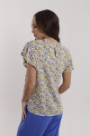 BLUSA MARIA ESTAMPADO FLORES AMARILLAS