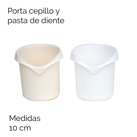 Porta Cepillo Y Pasta De Diente Baño 10cm Porta Cepillo Y Pasta De Diente Baño 10cm