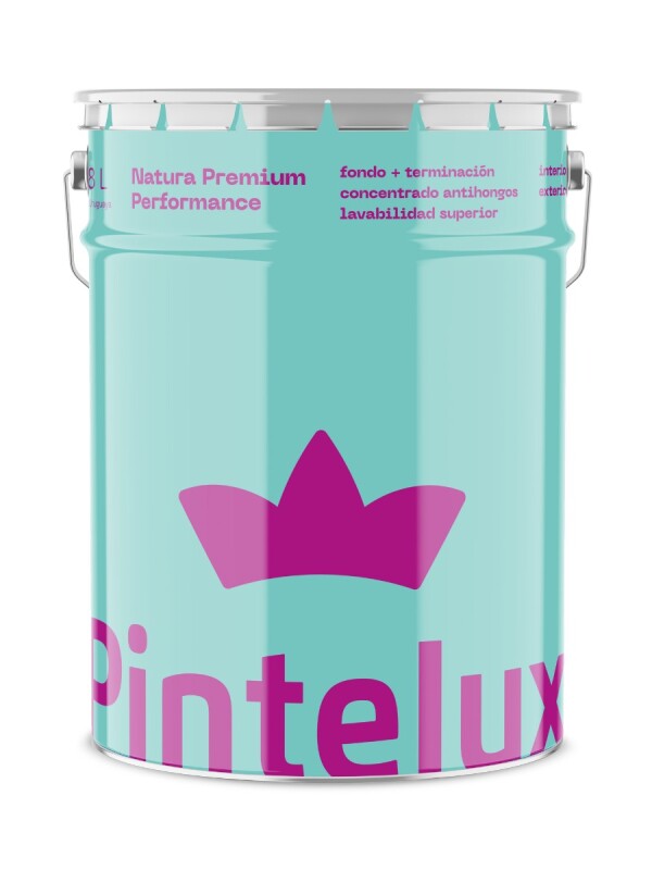 LATEX NATURA PERFORMANCE PINTELUX - BLANCO 18LTS N/A