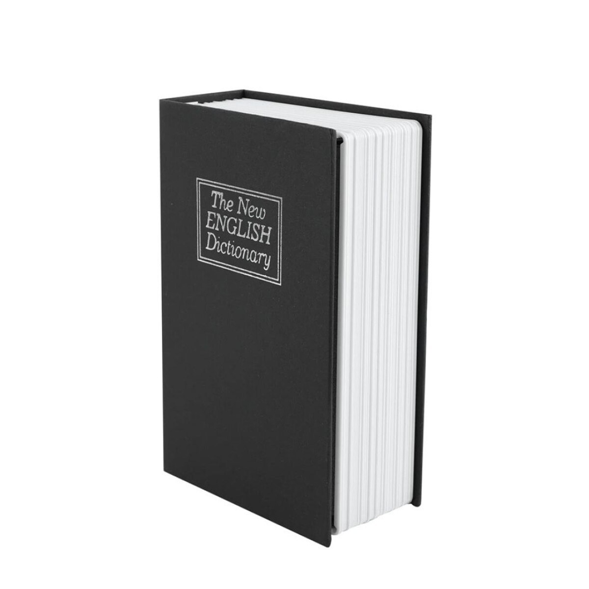 Libro Caja Fuerte Seguridad Llave Organizador Secreto - Color negro 