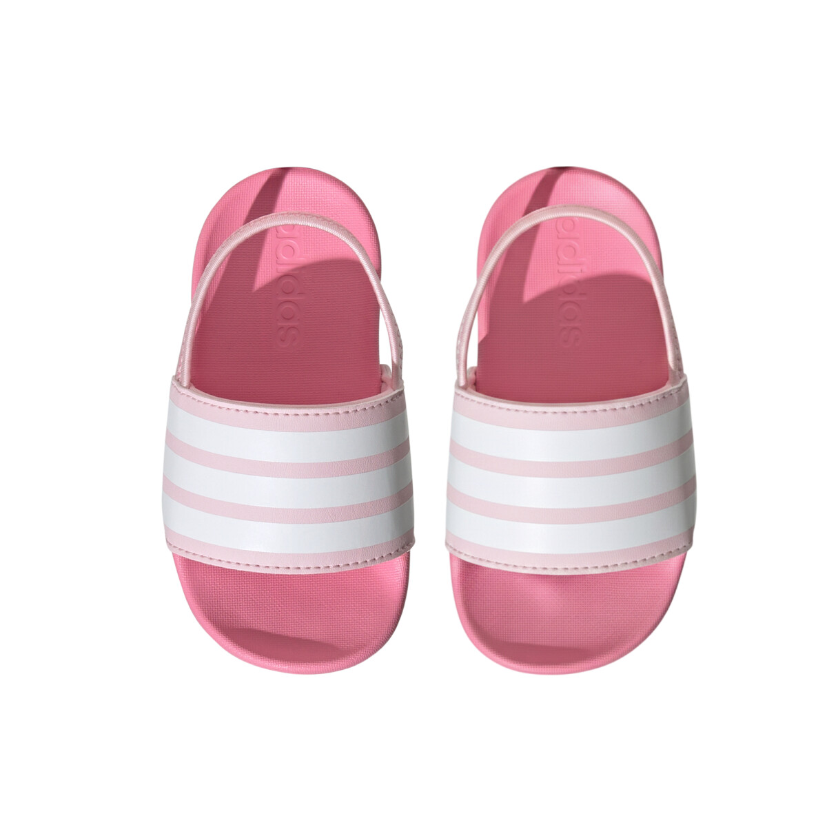 Sandalias adidas Adilette Estrap Casual de niño - Pink 
