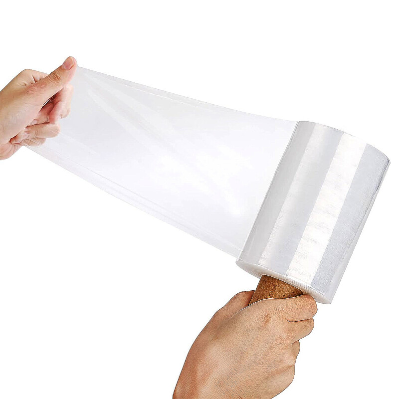 Set x10 film stretch con mango TRANSPARENTE