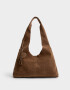 Saca Cartera Saca Suede Camel - Marron Camel