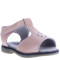 Sandalias de Niña MINI Miss Carol GRACE con velcro y calado Rosado