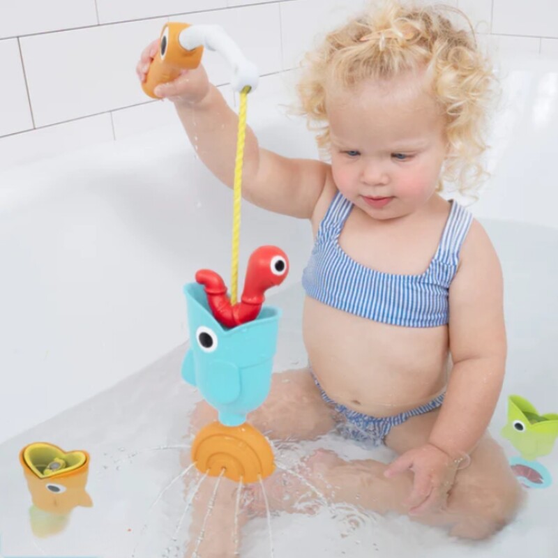 Catch n Sprinckle Fishing Set Juego de Baño Yookidoo Catch n Sprinckle Fishing Set Juego de Baño Yookidoo