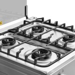 Cocina a gas 70L Midea MFO-MG24TCUSL acero inoxidable