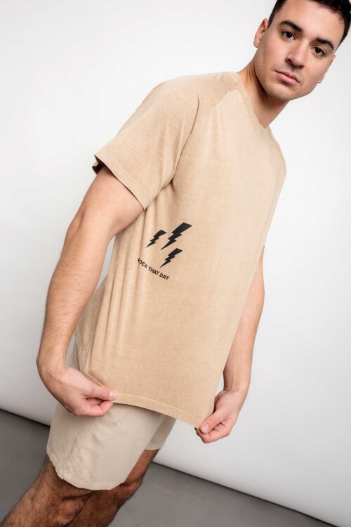 Remera Tori Beige