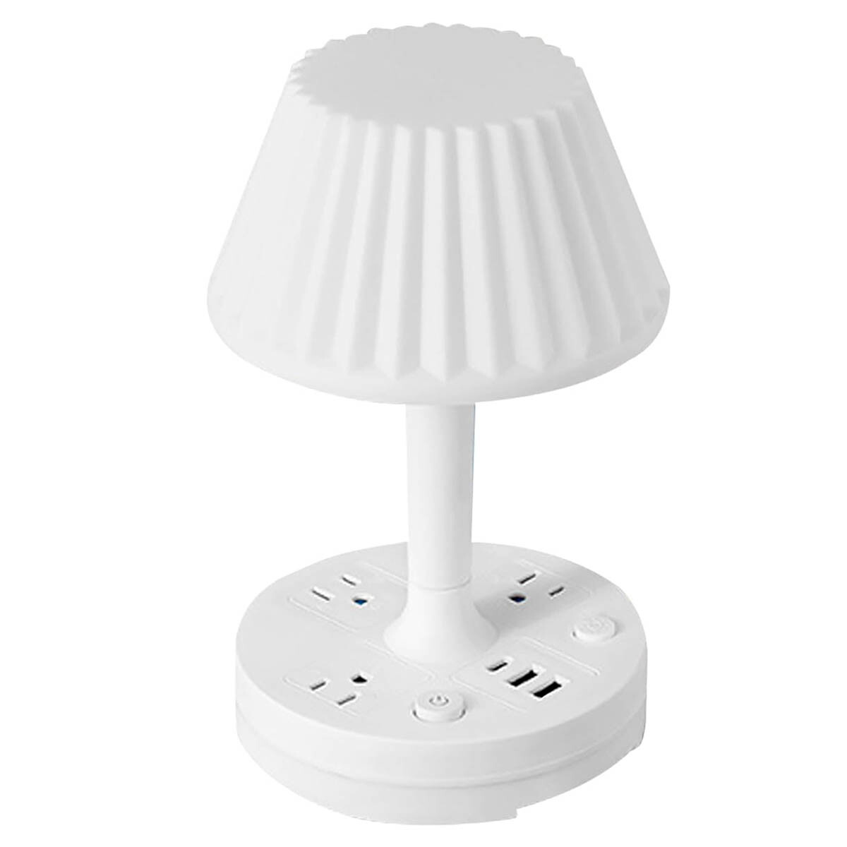 Lámpara Portátil Multi Cargador Porta Celular Dimer 