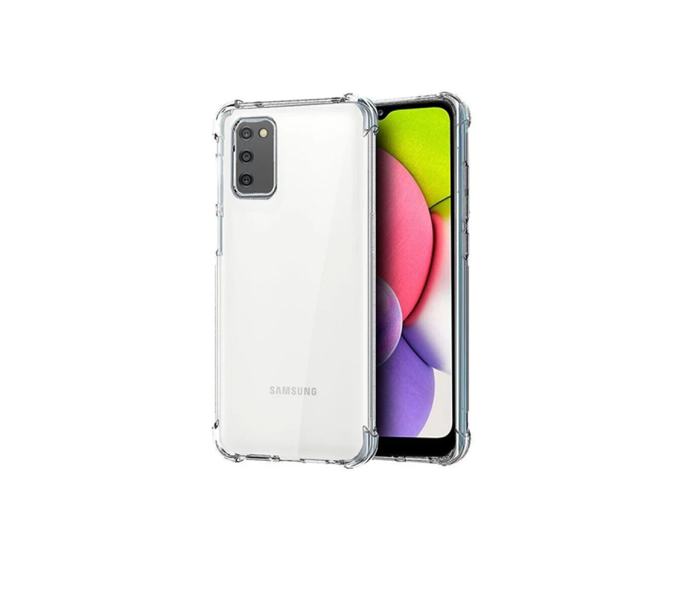 Estuche TPU para Samsung Galaxy A02S A03S Transparente 