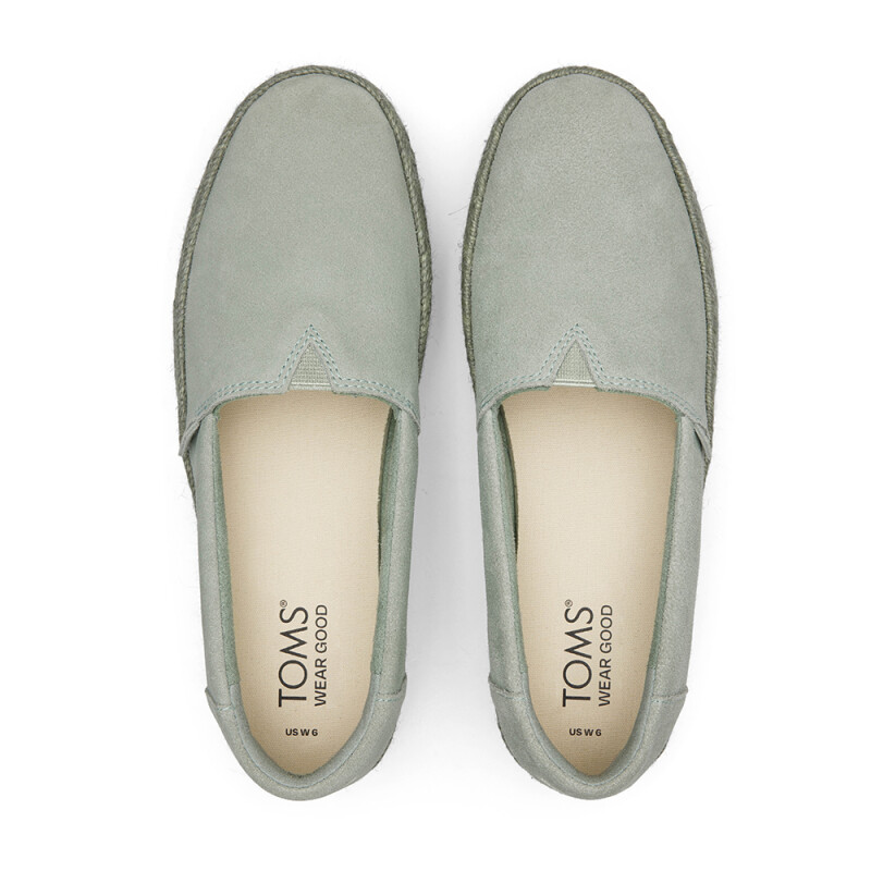 Alpargatas Frosty Sage Suede Wm Valcia Esp Mujer Medium Green