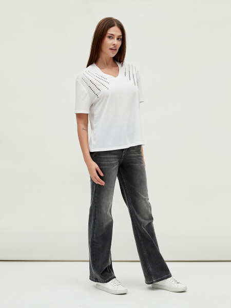 REMERA GILDA OFF WHITE