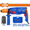 ROTOMARTILLO 800W 2.5J CON ADAPTADOR RAPIDO P MECHA WADFOW WRH1D26-2 ROTOMARTILLO 800W 2.5J CON ADAPTADOR RAPIDO P MECHA WADFOW WRH1D26-2