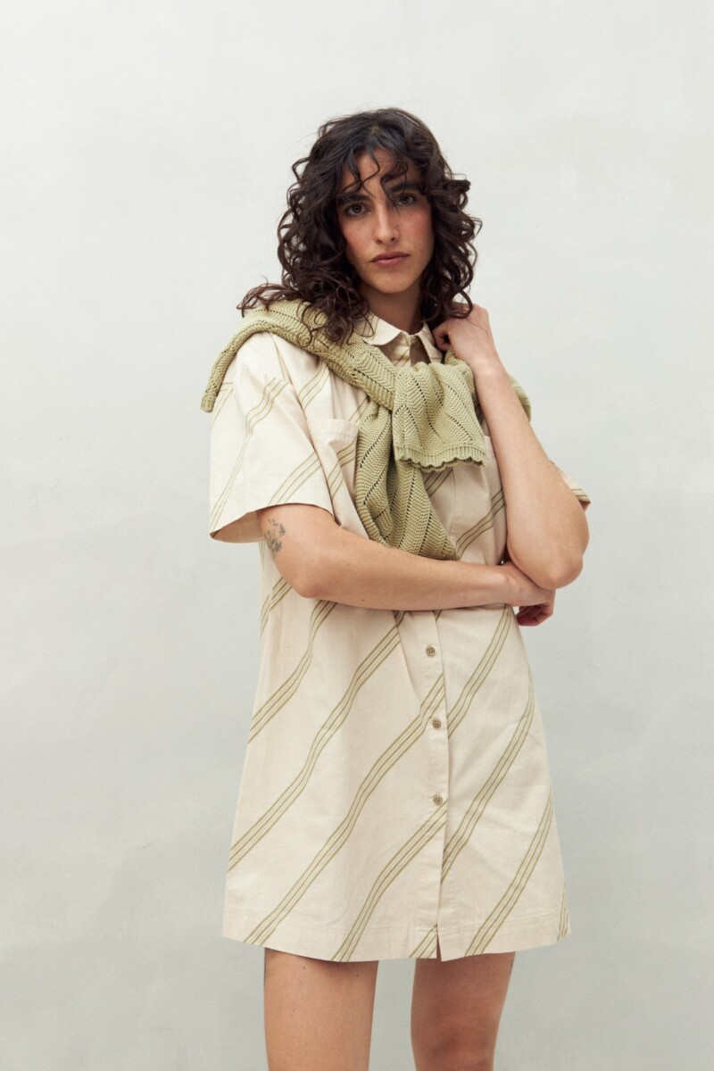 VESTIDO SHIRU Rayas