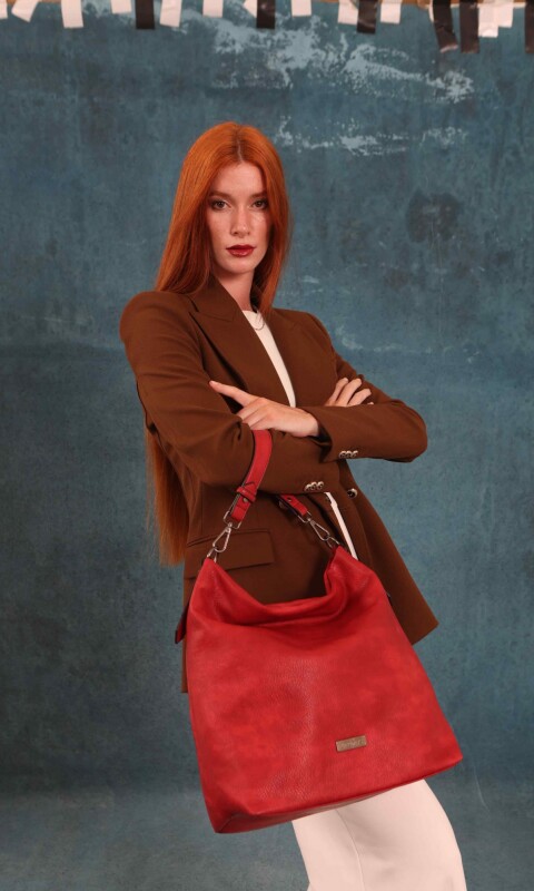 CARTERA PEONIA frambuesa