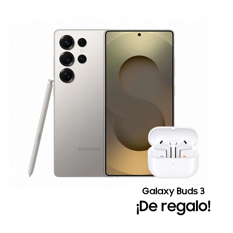 Samsung Galaxy S25 Ultra 5G 512 GB + Galaxy Buds3 Titanium Gray
