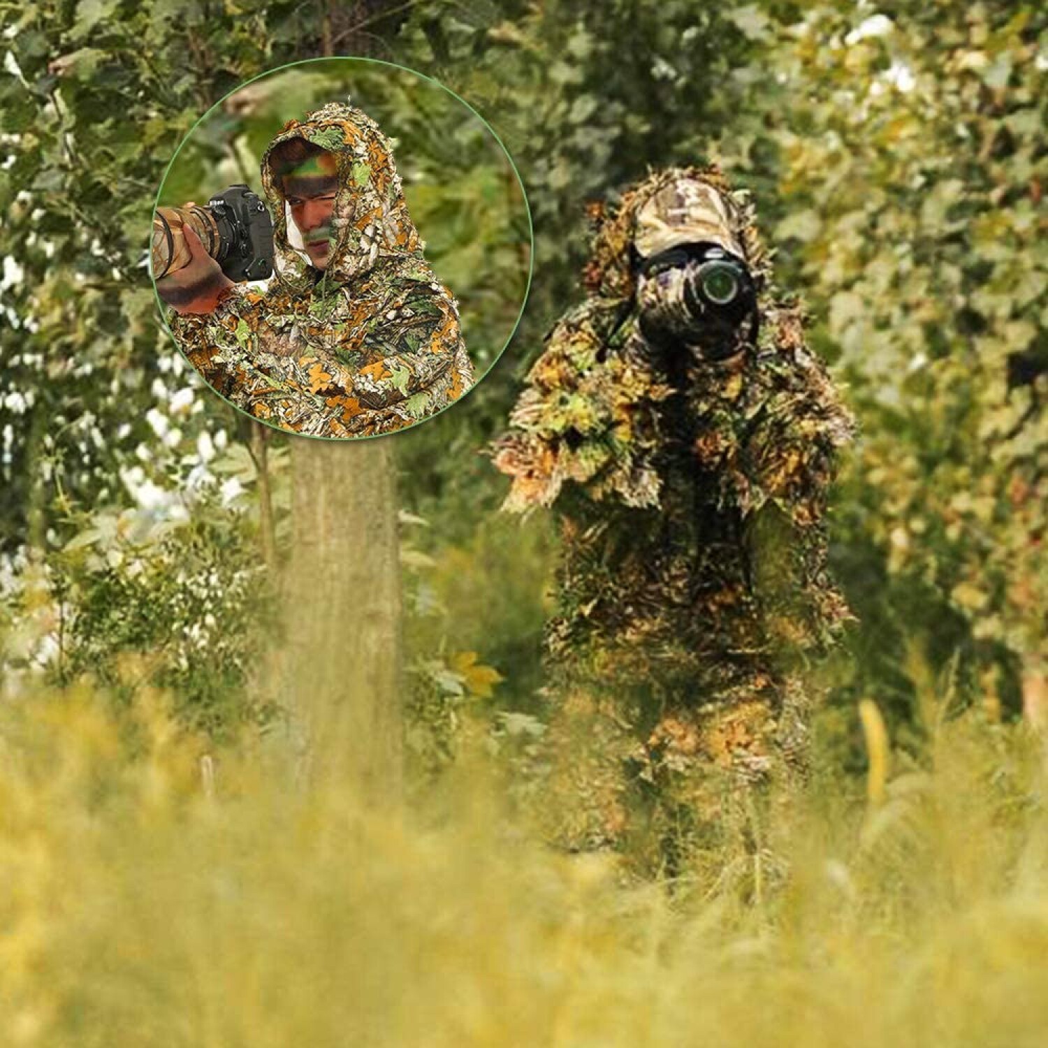 Trajes ghillie camuflaje sniper - Colección Nueva 2026