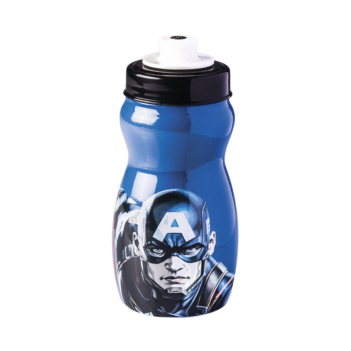 Botella Plástica Capitán América 300 ml 