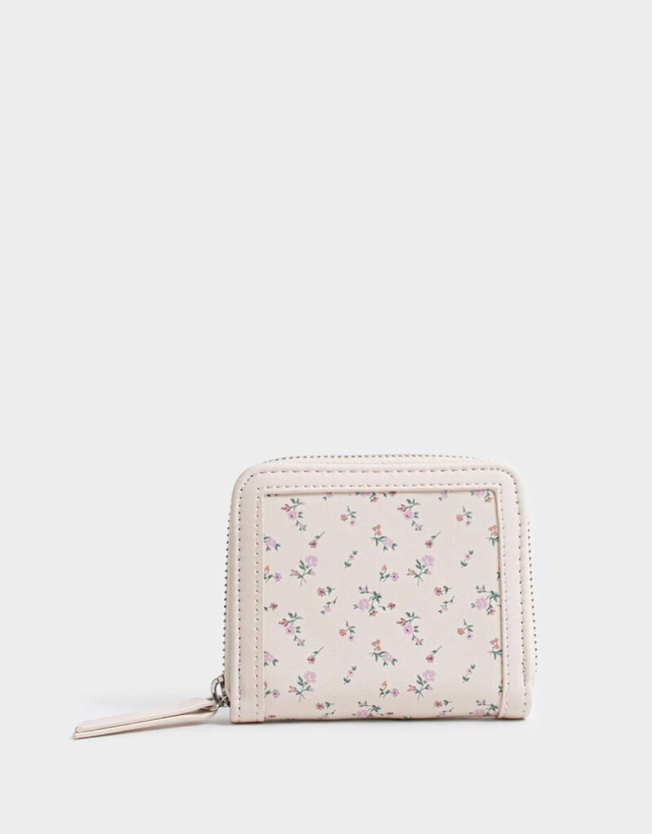 Billetera - Estampado Flores 