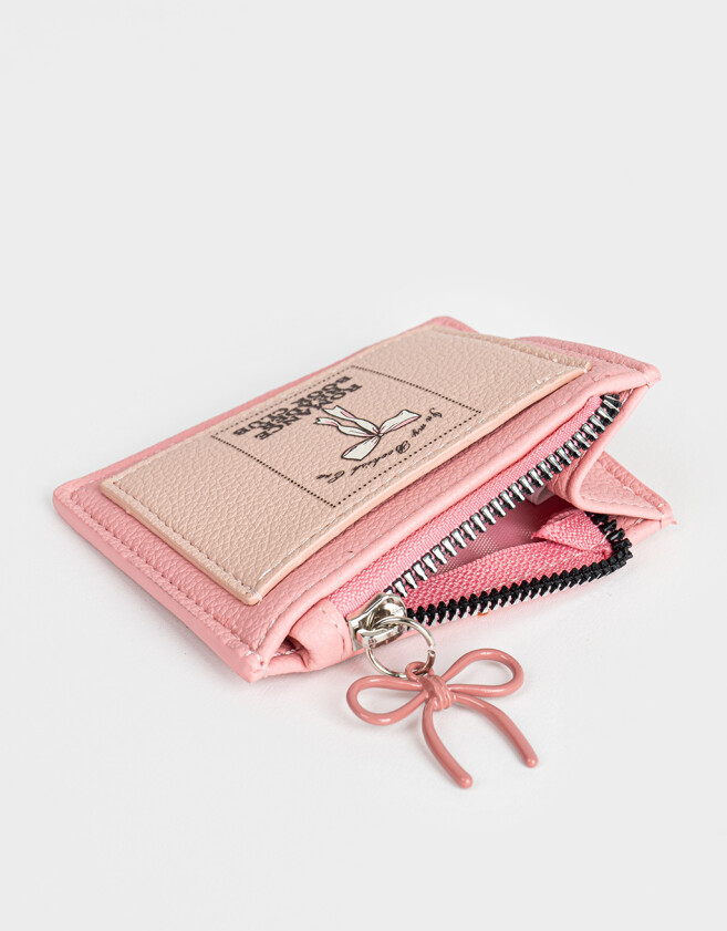 Monederos Monedero Estampado "in My Romance Era" - Rosa Viejo