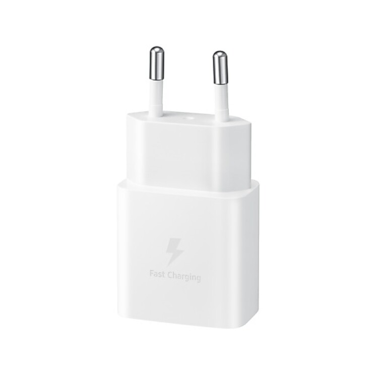 Cargador Carga Rápida 15W cable Tipo-C Blanco