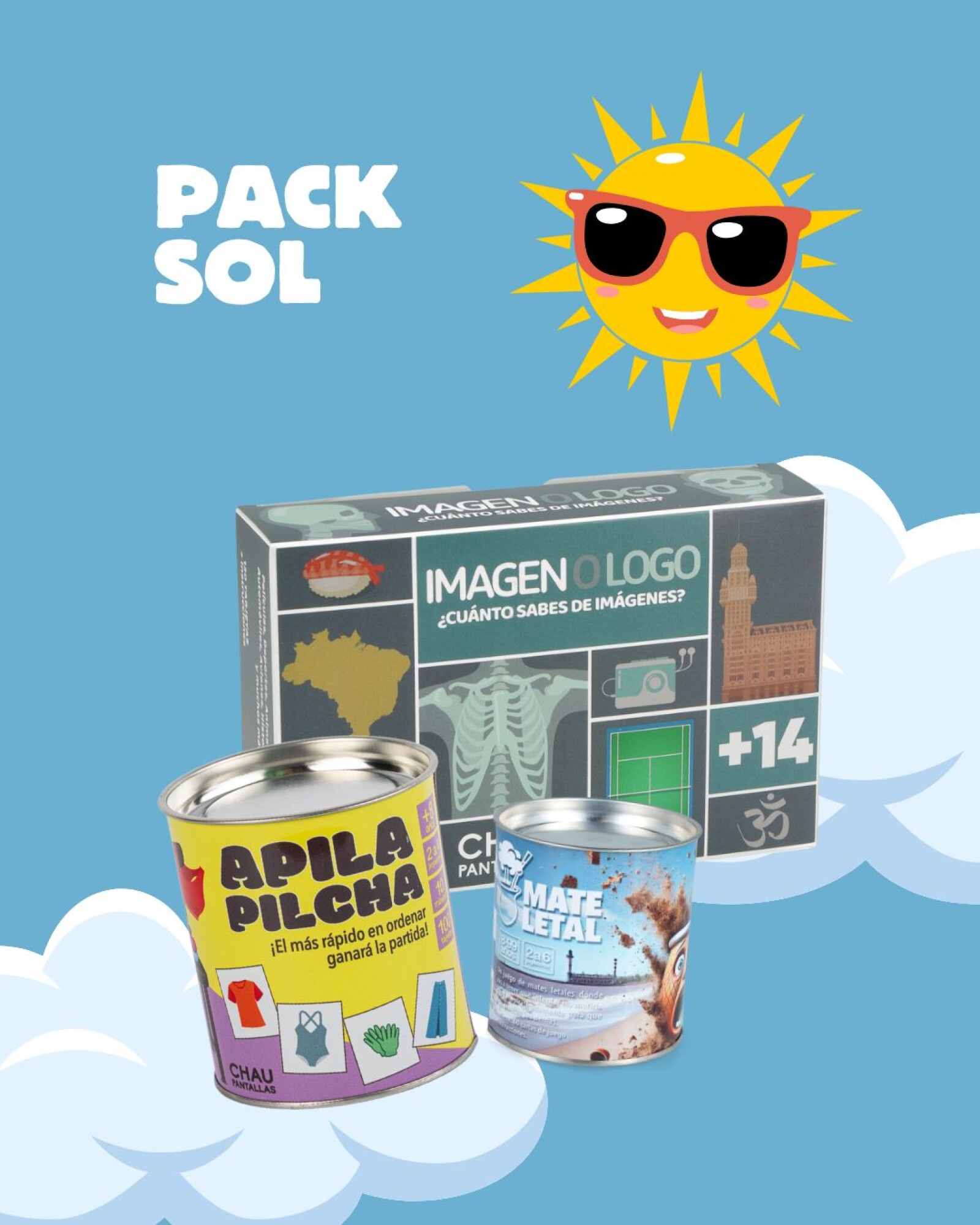 Pack Sol — ChauPantallas