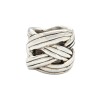 Anillo Entrelazado-Plata 925 Inflada-Sin Piedra-AN3075 sinpiedra