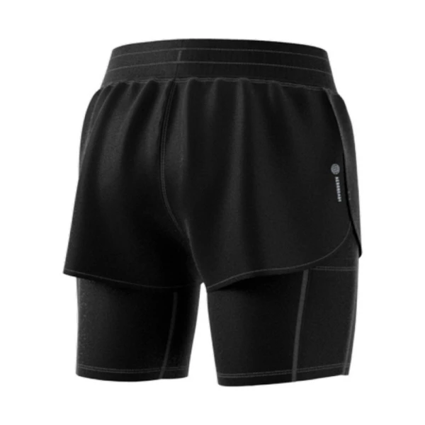 Short Adidas Run Icons 2IN1 Negro