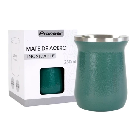 Mate de acero 260ml Pioneer Mate de acero 260ml Pioneer